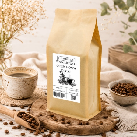 Kawa decaf o sm wanil-orzechowym 250g